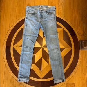 Rag & Bone Light Blue Denim Skinny Jeans Size 32